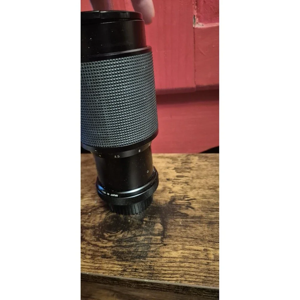 Vivitar 75-205mm f/3.8 MC Macro Focusing Zoom For Canon FD Mount Cameras EUC